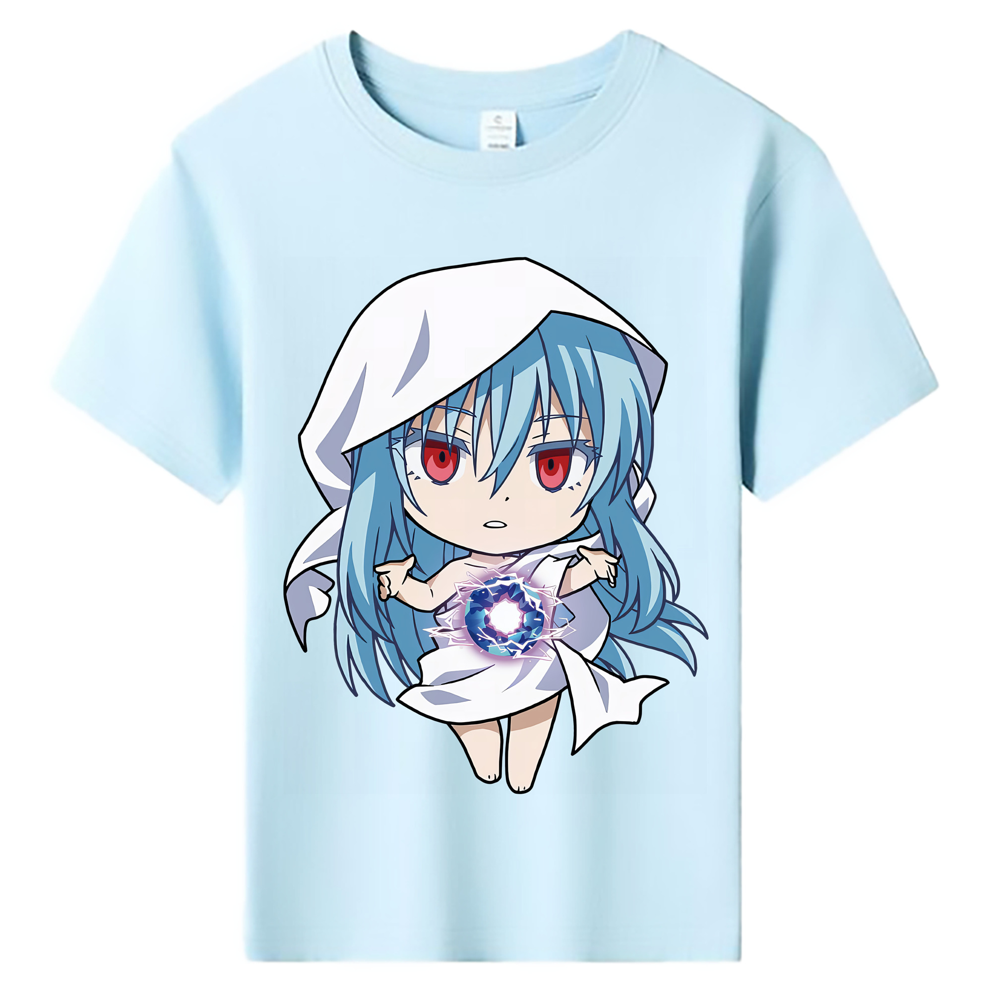 （画像用） 転スラ Regarding Reincarnated to Slime 綿100％キッズTシャツ（フロントプリント）